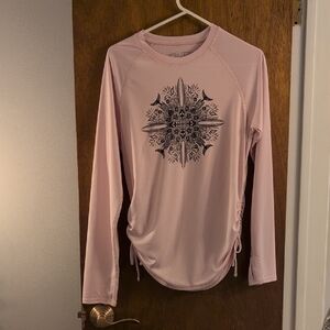 Pink Long Sleeve Women's Top